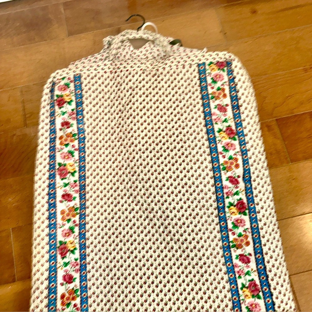 “Vera Bradley Floral Rose Pattern Garment Bag Vintage 1980s Rare - Picture 9 of 15